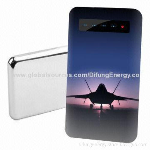 Power bank supplier, touch screen OEM full color design surface ultra slim